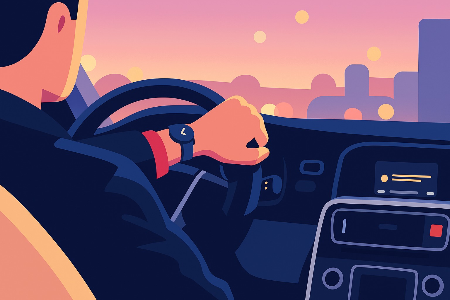 Convoyage de véhicule par chauffeur professionnel